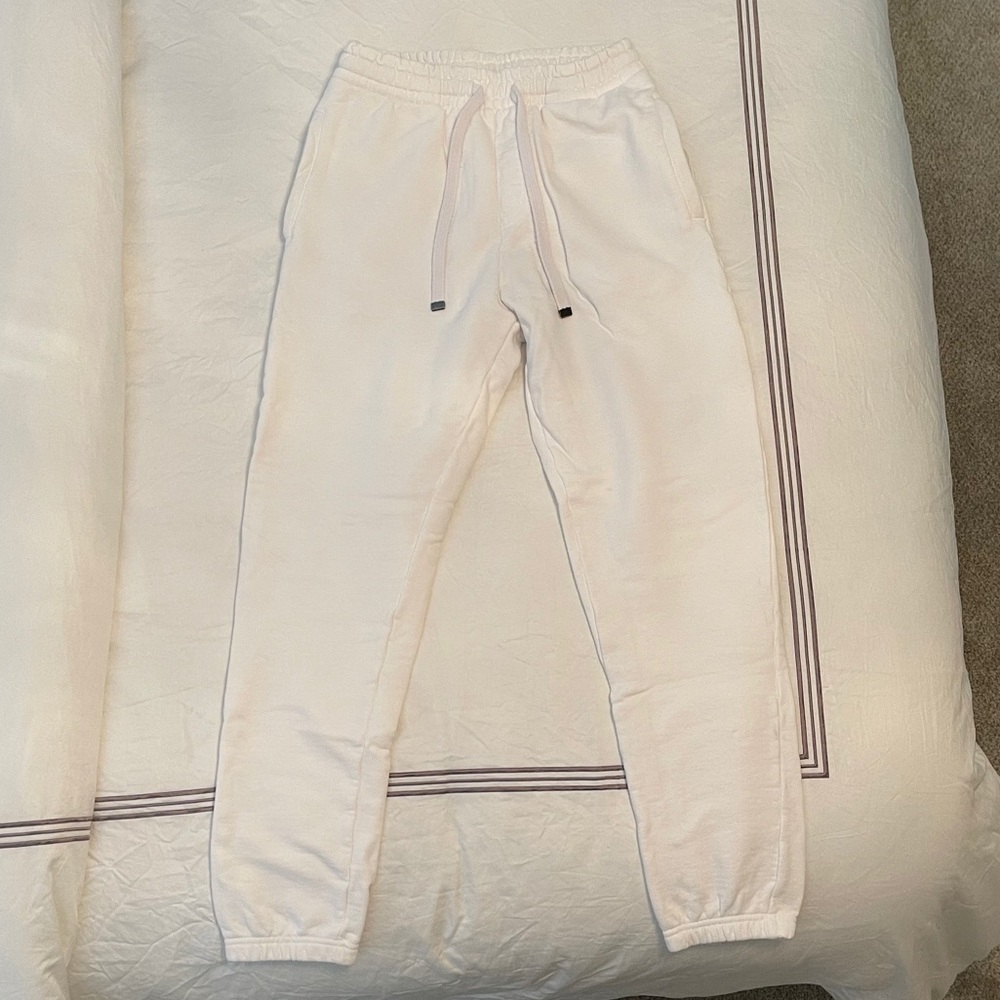 TALENTLESS WOMEN’S PREMIUM SWEATPANTS IN WHITE